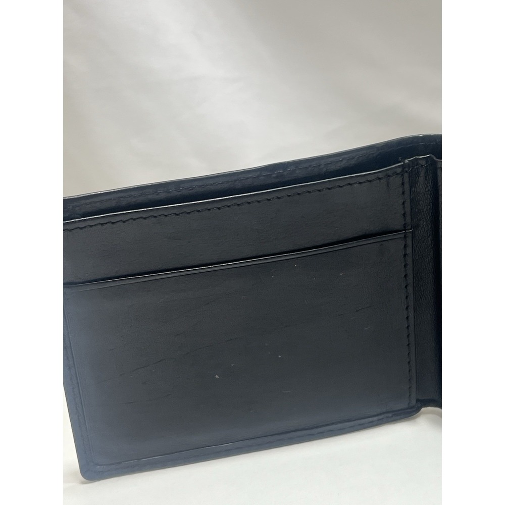 Vintage Christian Dior Black Bifold Men's Wallet with Logo - Picture 6 of 9